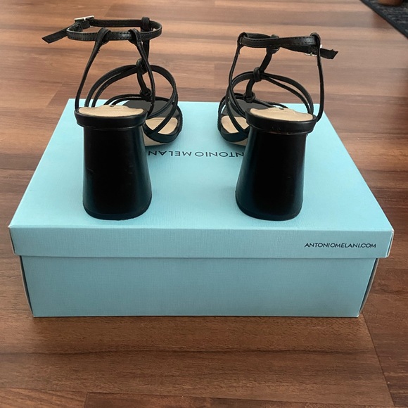 Antonio Melani Baylise Sandal Heel Size 7.5 - Women | Color: Black - Picture 3 of 4